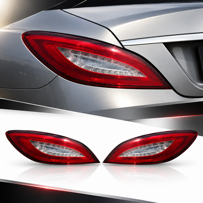2012-2018 Mercedes CLS-Class/CLS63 AMG Taillights | W218/C218 - Classic Red - Taillights