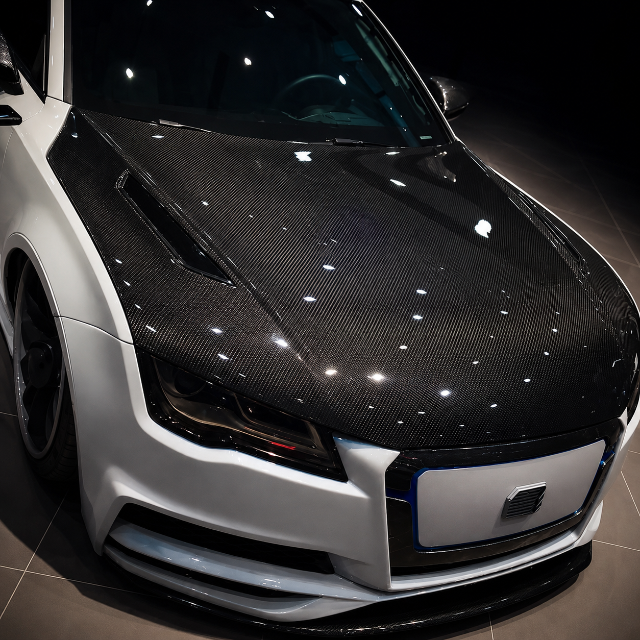 2012-2018 Audi A7/S7/RS7 V3 Style Carbon Fiber Hood | C7/C7.5