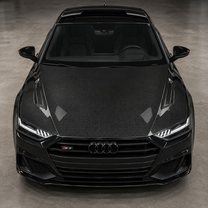 2012-2018 Audi A7/S7/RS7 V3 Style Carbon Fiber Hood | C7/C7.5