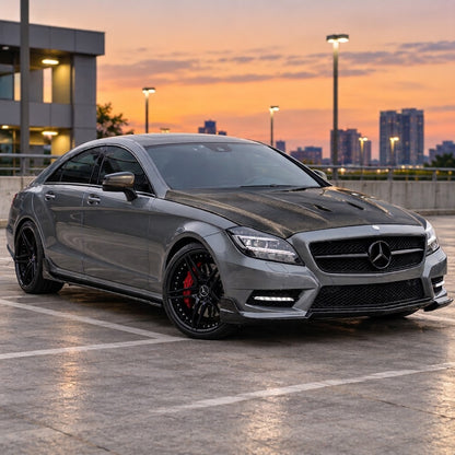 2012-2018 Mercedes CLS-Class B Style Carbon Fiber Hood | C218/W218