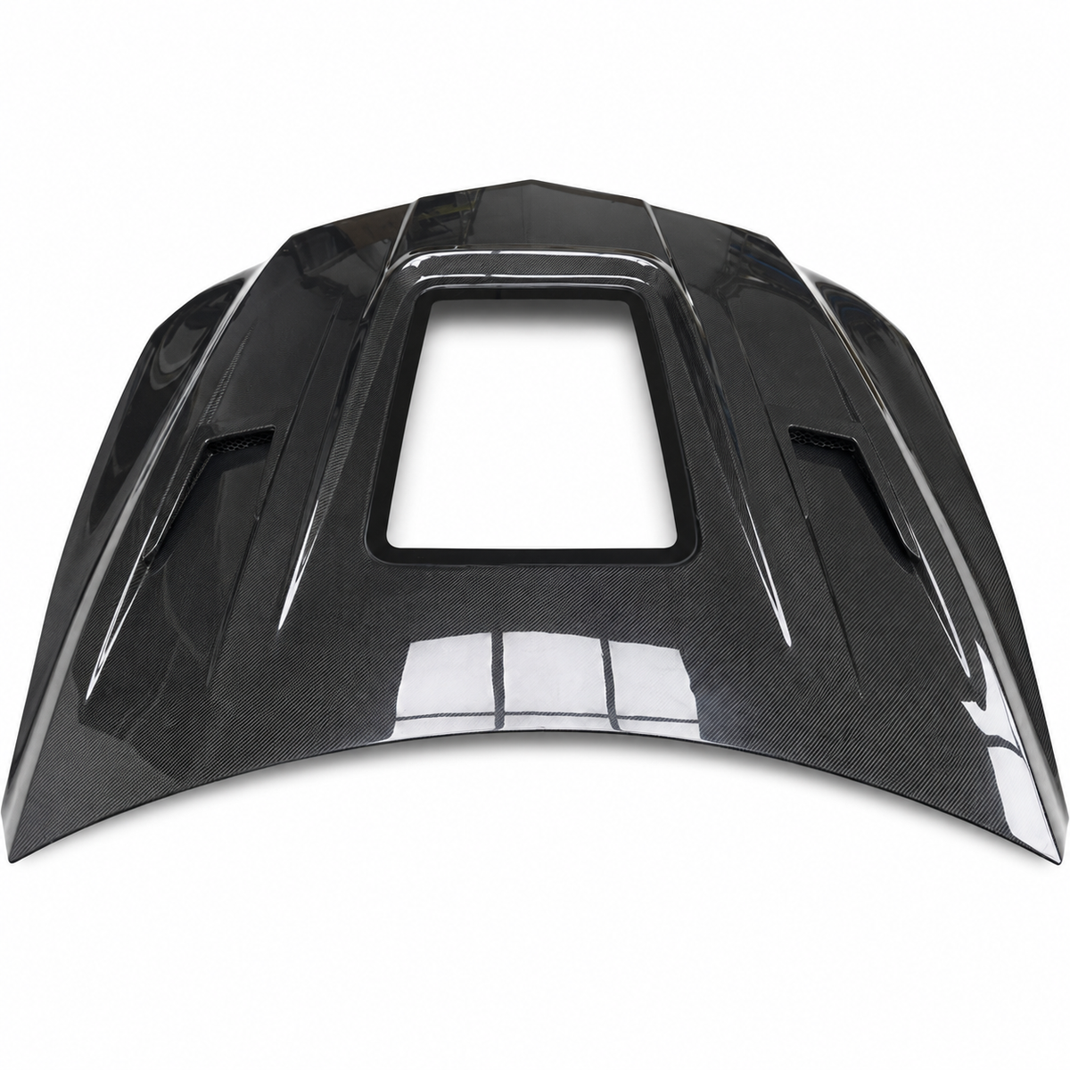 2012-2018 Mercedes CLS-Class Glass Engine Cover Carbon Fiber Hood | C218/W218