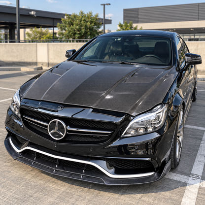 2012-2018 Mercedes CLS63 AMG M Style Carbon Fiber Hood | C218/W218