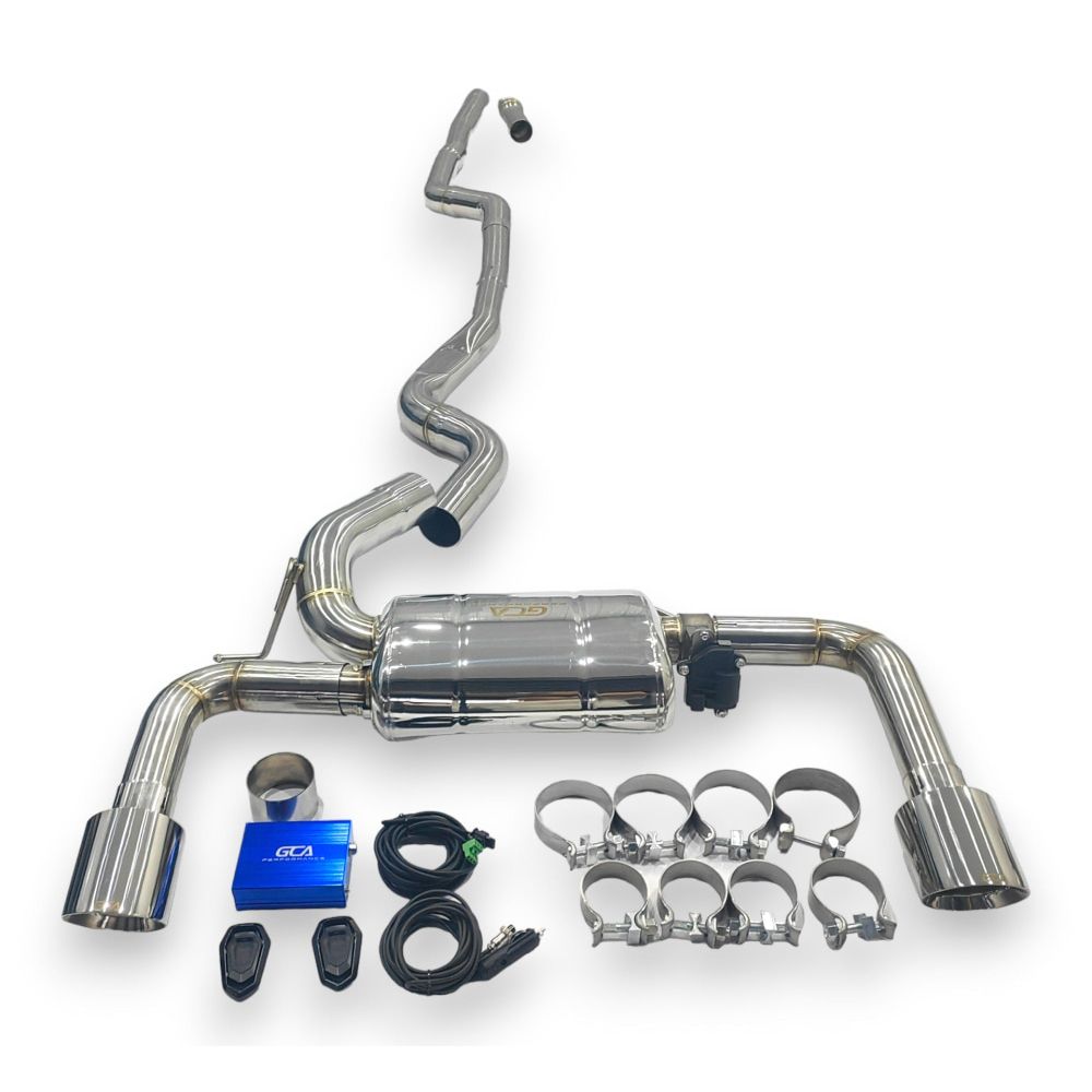 2012-2019 Bmw 3-Series/4-Series Valved Sport Exhaust System | F30/F31/F32/F33/F36 Stainless Steel /