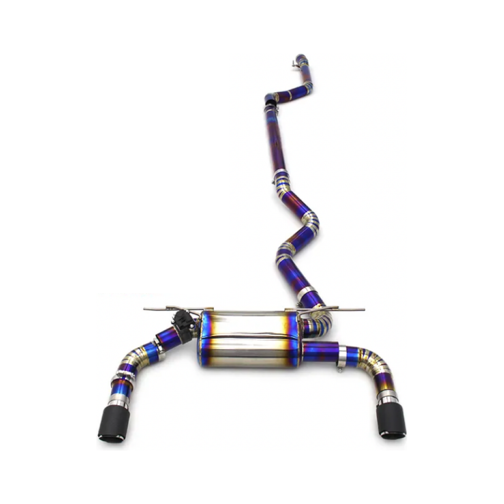 2012-2019 Bmw 335I/340I/435I/440I Valved Sport Exhaust System | F30/F32/F33/F36 Titanium / Chrome
