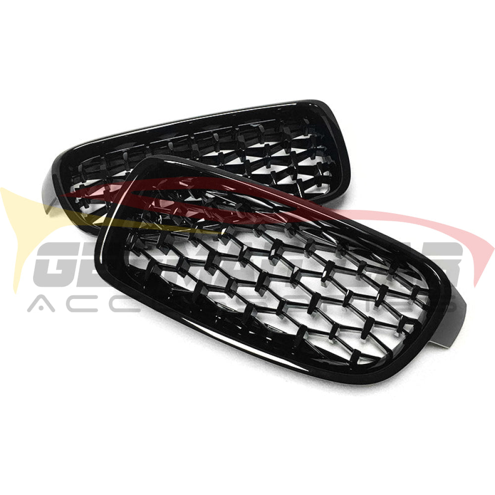 2012-2020 Bmw 3-Series/4-Series Diamond Kidney Grilles | F30/f31/f32/f33