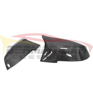 2012-2020 Bmw 3-Series/4-Series M-Style Carbon Fiber Mirror Caps | F30/f31/f32/f33