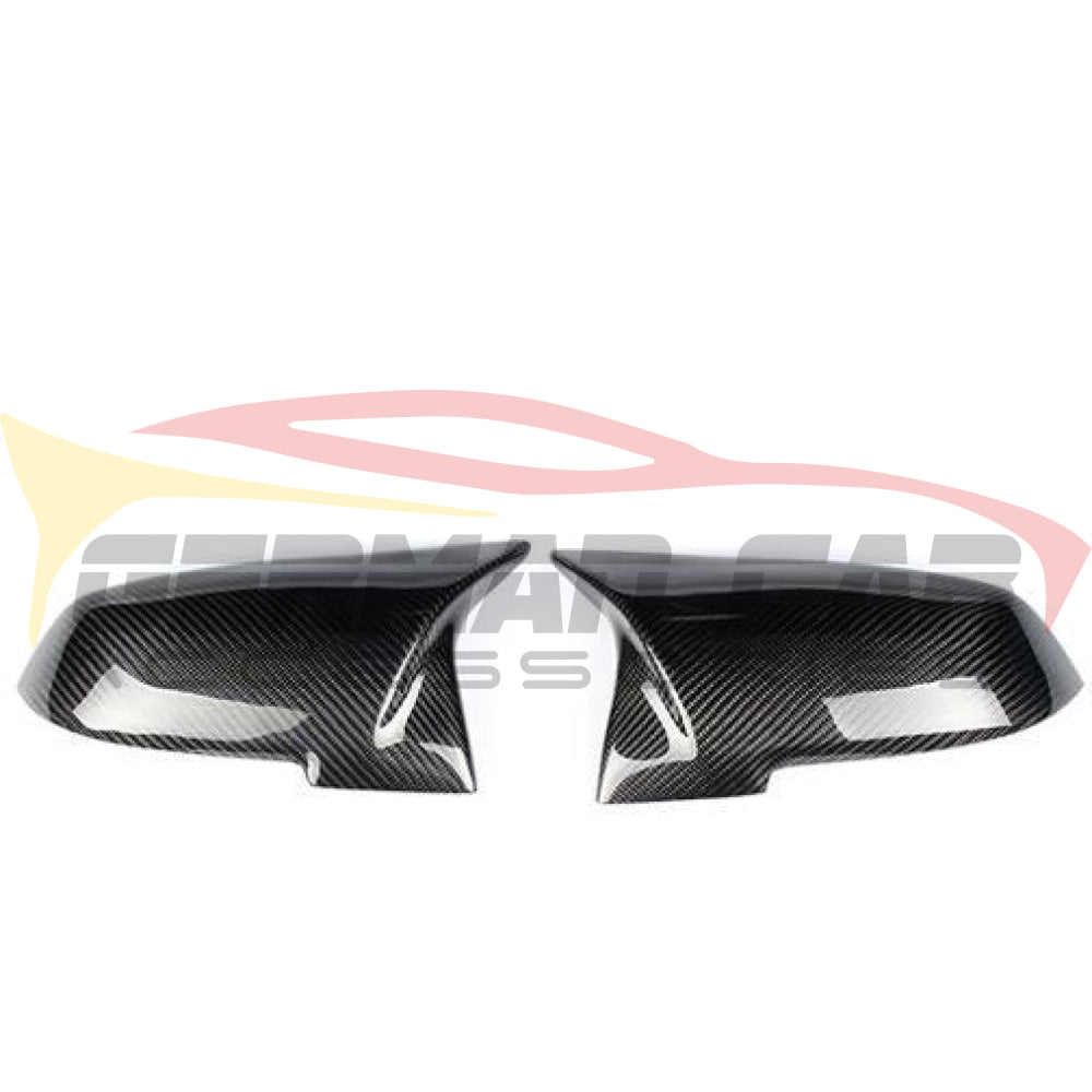 2012-2020 Bmw 3-Series/4-Series M-Style Carbon Fiber Mirror Caps | F30/f31/f32/f33