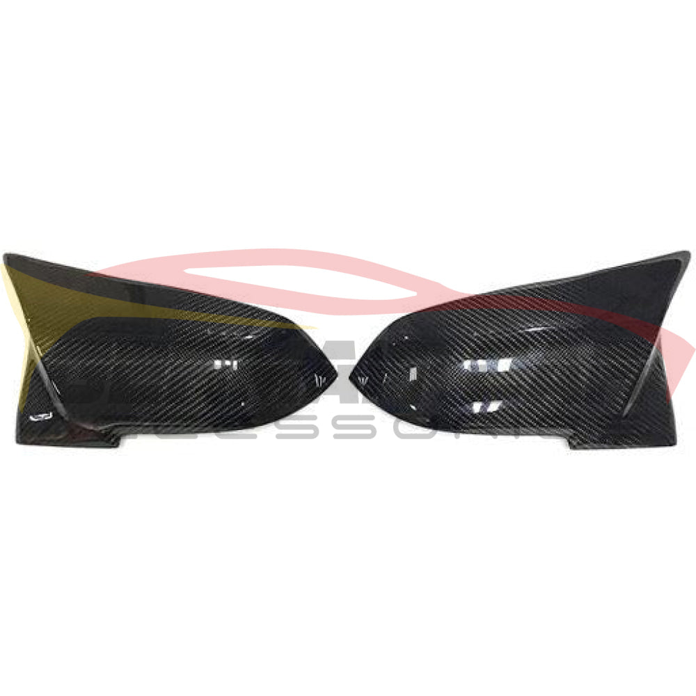 2012-2020 Bmw 3-Series/4-Series M-Style Carbon Fiber Mirror Caps | F30/f31/f32/f33