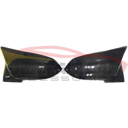 2012-2020 Bmw 3-Series/4-Series M-Style Carbon Fiber Mirror Caps | F30/f31/f32/f33