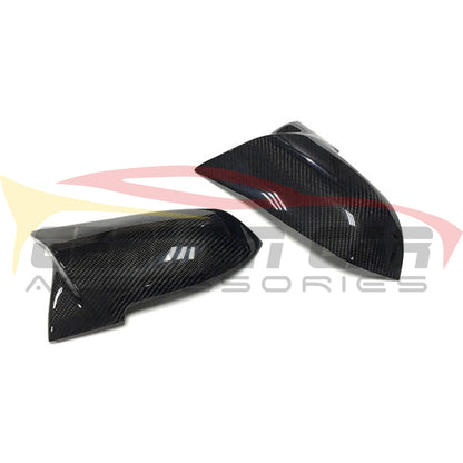 2012-2020 Bmw 3-Series/4-Series M-Style Carbon Fiber Mirror Caps | F30/f31/f32/f33