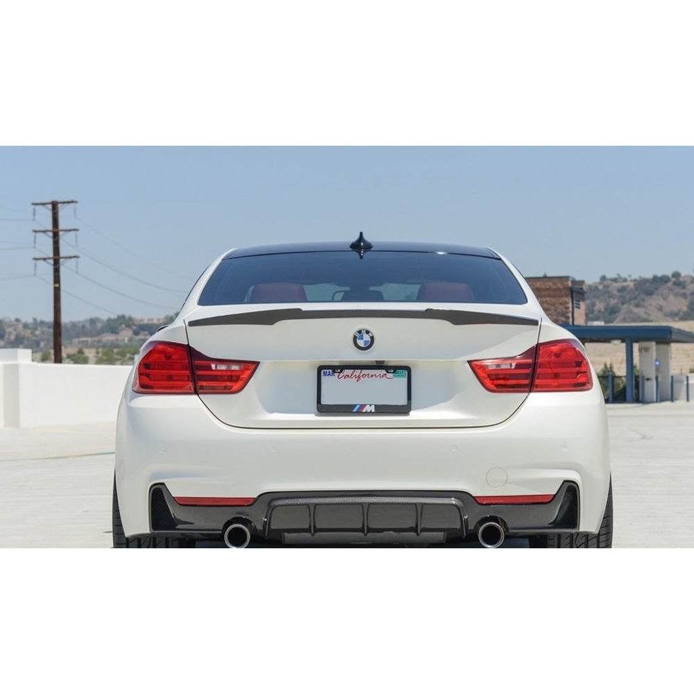 2012-2020 Bmw 3-Series/4-Series M4 Style Carbon Fiber Trunk Spoiler | F30/f32/f33