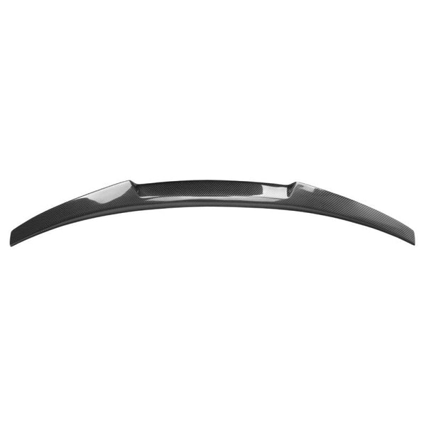 Rear Spoiler Compatible with BMW 3 Series F30 Extra Knit Shiny Black