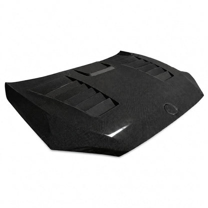 2013-2015 BMW X1 V Style Carbon Fiber Hood | E84