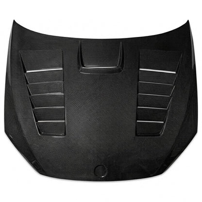 2013-2015 BMW X1 V Style Carbon Fiber Hood | E84