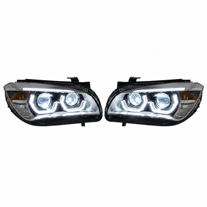 2013-2015 BMW X1 Ikon Style LED Headlights | E84