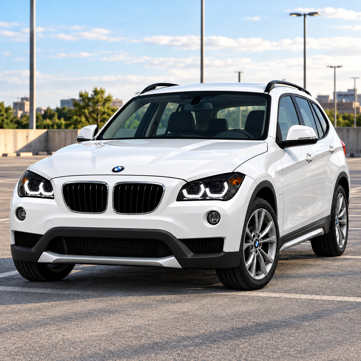 2013-2015 BMW X1 Ikon Style LED Headlights | E84
