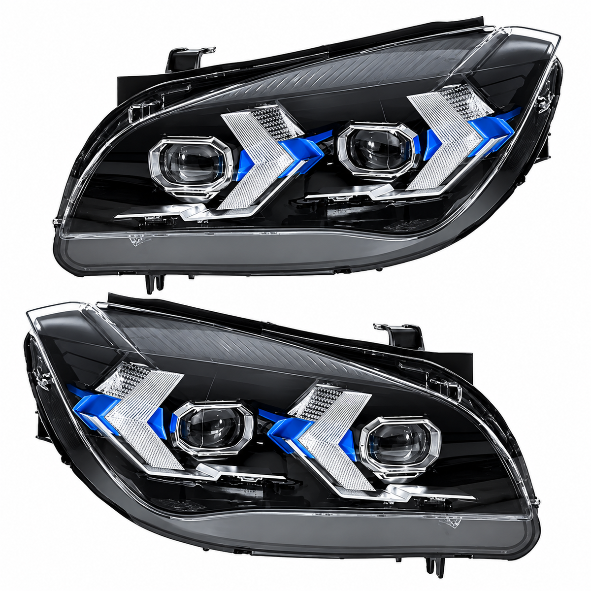 2013-2015 BMW X1 Snake Eyes Laser Style LED Headlights | E84