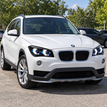 2013-2015 BMW X1 Snake Eyes Laser Style LED Headlights | E84