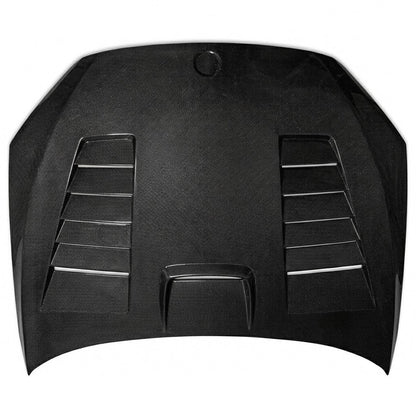 2013-2015 BMW X1 V Style Carbon Fiber Hood | E84