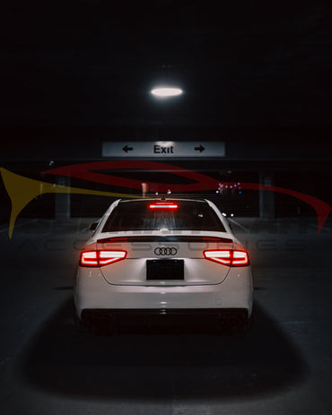 2013-2016 Audi A4 Ducktail Carbon Fiber Trunk Spoiler | B8.5 Rear Spoilers