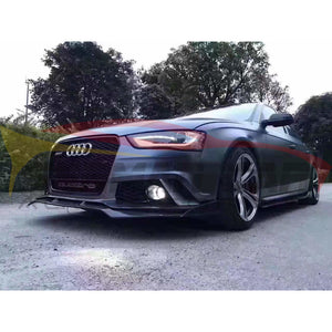 2013-2016 Audi A4/s4 Carbon Fiber C Style Front Lip | B8.5