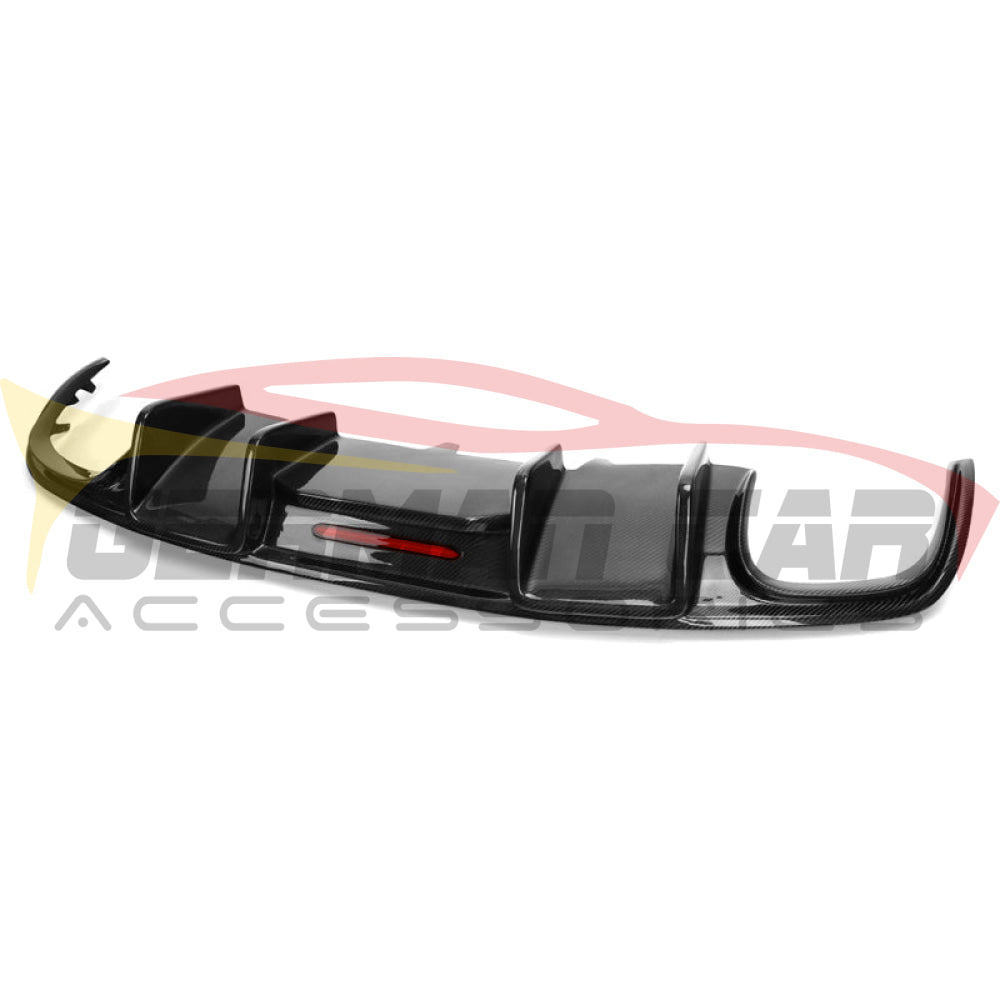 2013-2016 Audi A4/s4 Carbon Fiber Kb Style Diffuser With Led Brake Light | B8.5