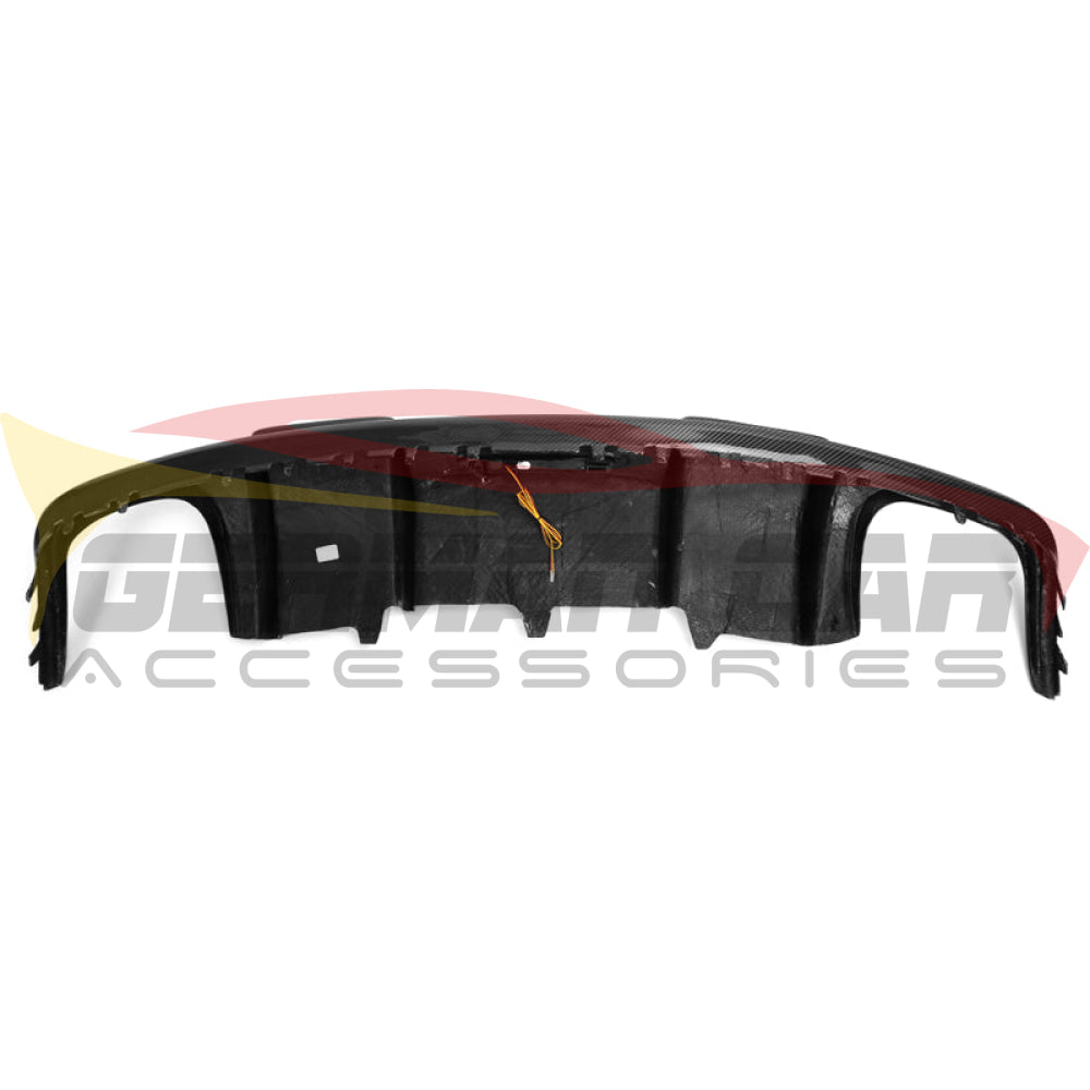 2013-2016 Audi A4/s4 Carbon Fiber Kb Style Diffuser With Led Brake Light | B8.5