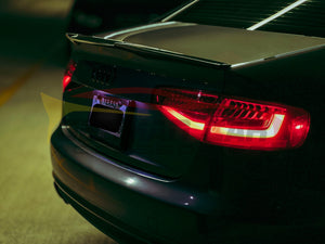 2013-2016 Audi A4/S4 V Style Carbon Fiber Trunk Spoiler | B8.5 Rear Spoilers