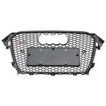 Load image into Gallery viewer, 2013-2016 Audi Rs4 Honeycomb Grille | B8.5 A4/s4 Black Frame Net With Emblem / Chrome
