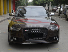 Load image into Gallery viewer, 2013-2016 Audi Rs4 Honeycomb Grille With Quattro In Lower Mesh | B8.5 A4/s4
