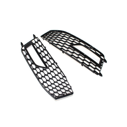 2013-2016 Audi Rs4 Style Fog Light Grilles | B8.5 A4/S4 Front
