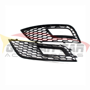 2013-2016 Audi Rs4 Style Fog Light Grilles | B8.5 A4/S4 Front