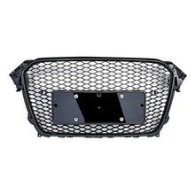 Load image into Gallery viewer, 2013-2016 Audi Rs4 Style Honeycomb Grille | B8.5 A4/S4 Black Frame Mesh
