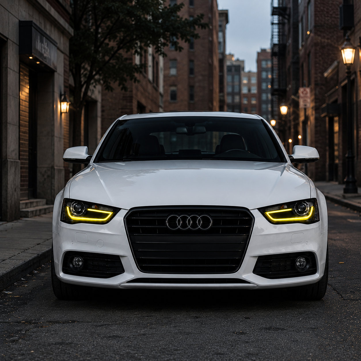 2013-2016 Audi A4/S4/RS4 CSL Style Headlights Yellow DRL Modules | B8.5