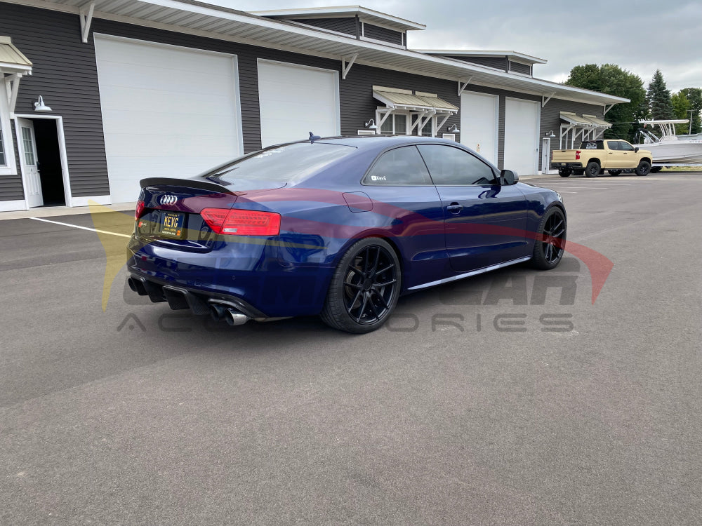 2013-2017 Audi A5/S5 Carbon Fiber Diffuser With Led Brake Light | B8.5 Rear Diffusers