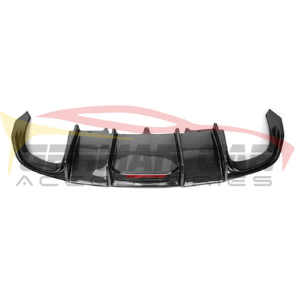 2013-2017 Audi A5/s5 Carbon Fiber Diffuser With Led Brake Light | B8.5