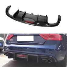 Load image into Gallery viewer, 2013-2017 Audi A5/s5 Carbon Fiber Diffuser With Led Brake Light | B8.5
