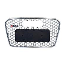 Load image into Gallery viewer, 2013-2017 Audi Rs5 Honeycomb Grille | B8.5 A5/s5 Chrome Silver Frame Net With Emblem /
