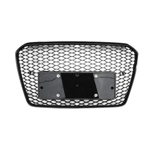 2013-2017 Audi Rs5 Style Honeycomb Grille | B8.5 A5/S5 Black Frame Mesh Front Grilles