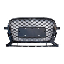 Load image into Gallery viewer, 2013-2017 Audi Rsq5 Style Honeycomb Grille | B8.5 Q5/Sq5 Black Frame Mesh / Yes Front Camera Grilles
