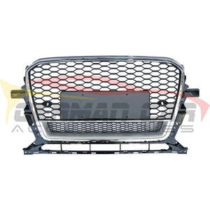 2013-2017 Audi Rsq5 Style Honeycomb Grille With Lower Mesh | B8.5 Q5/Sq5 Front Grilles