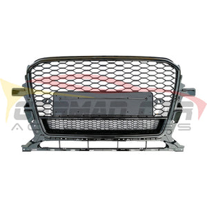 2013-2017 Audi Rsq5 Style Honeycomb Grille With Lower Mesh | B8.5 Q5/Sq5 Front Grilles