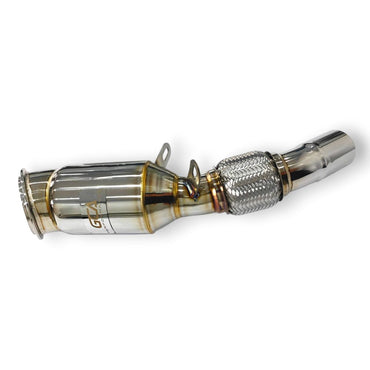 2012-2017 Bmw 3-Series/4-Series Downpipe | F30/F31/F32/F33/F36 No Heat Shield / Racing (No Cat)