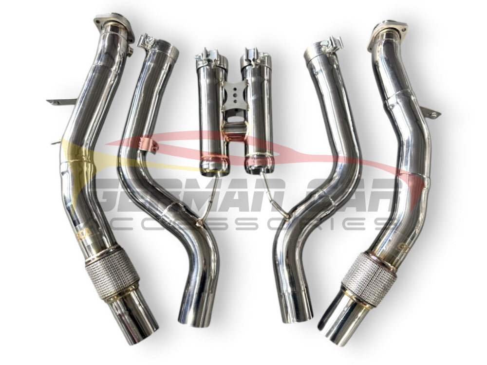 2013-2017 Mercedes S500/S550 Downpipes | W222/C217 No Heat Shield / Racing Downpipe (No Cat) Downpipes