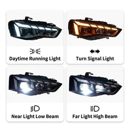 2013-2017 Audi A5/S5/RS5 RS Style LED Headlights | B8.5