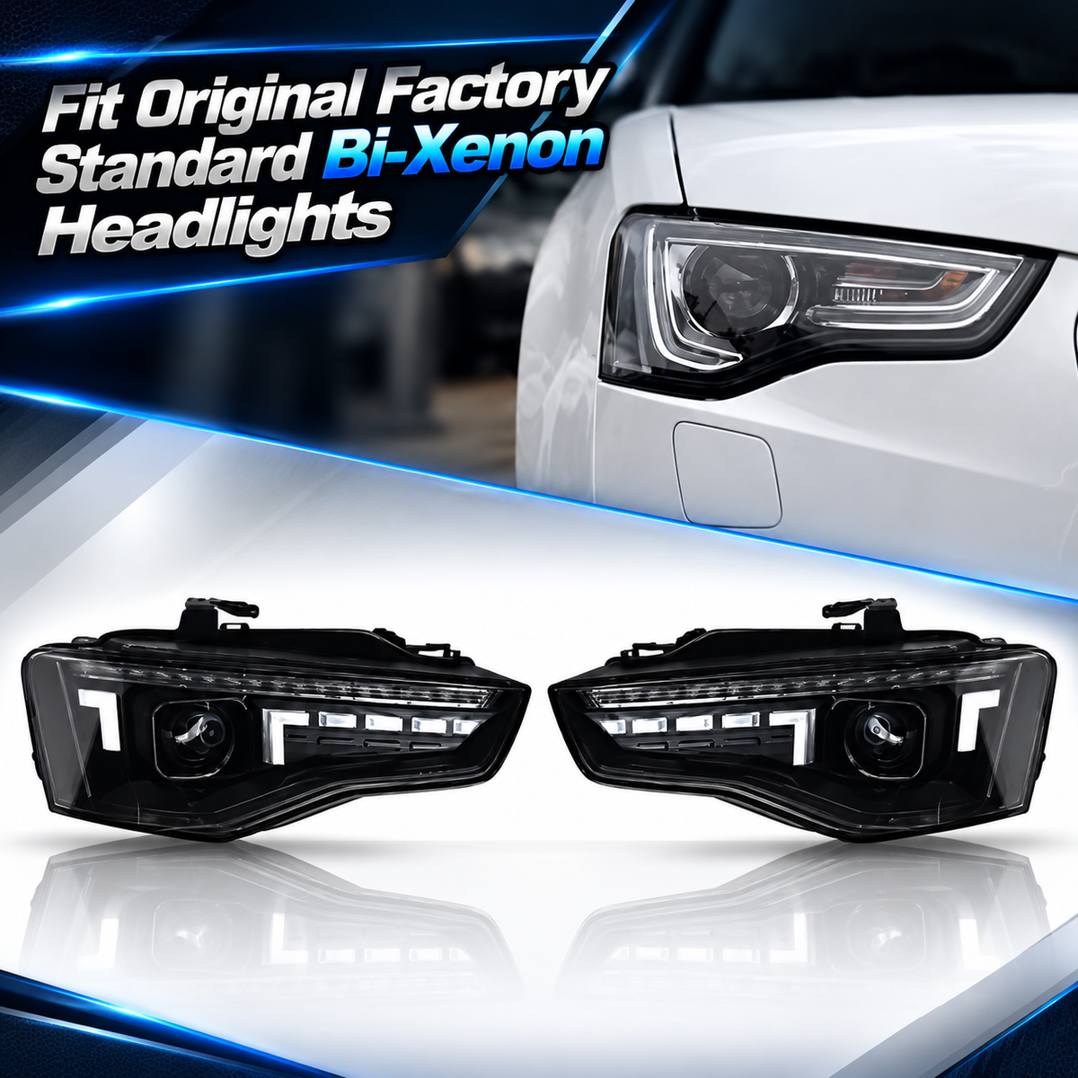 2013-2017 Audi A5/S5/RS5 Matrix Style LED Headlights | B8.5
