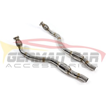 2013-2018 Audi RS6/RS7 Front Resonator Delete Pipes | C7/C7.5 RS6/RS7 Front Pipes