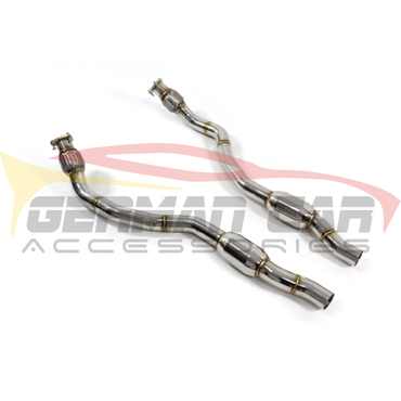 2013-2018 Audi S6/S7 Front Resonator Delete Pipes | C7/C7.5 S6/S7 Front Pipes