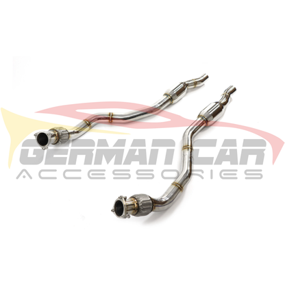 2013-2018 Audi S6/S7 Front Resonator Delete Pipes | C7/C7.5 S6/S7 Yes Resonators Front Pipes