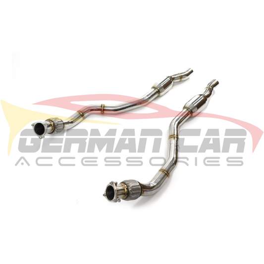 2013-2018 Audi S6/S7 Front Resonator Delete Pipes | C7/C7.5 S6/S7 Yes Resonators Front Pipes